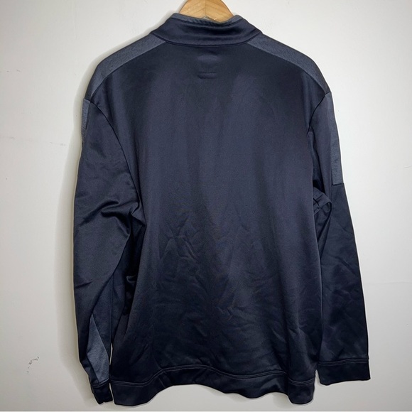 Callaway Weather Series Men’s Black 1/4 Zip Pullover Golf Shirt Jacket Size XL - Picture 2 of 9